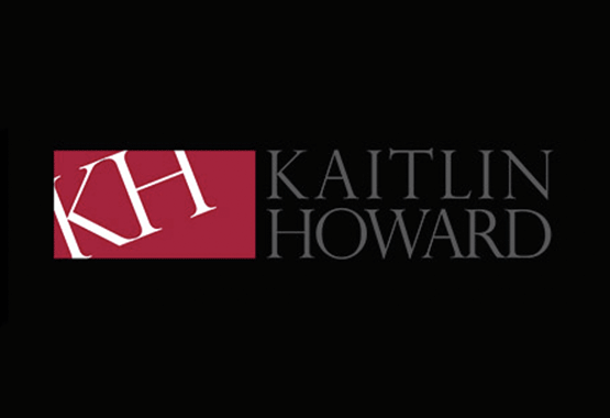 Kaitlin Howard corporate identity and web design